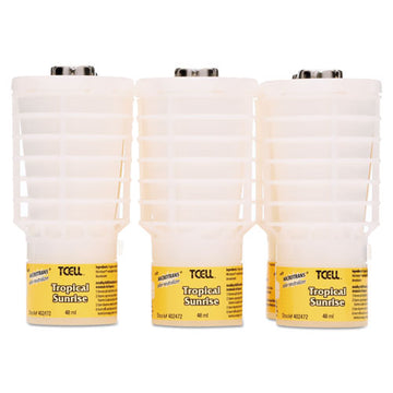 Rubbermaid® Commercial Tcell Microtrans Odor Neutralizer Refill, Tropical Sunrise, 48 Ml, 6-carton freeshipping - TVN Wholesale